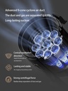 Deerma T30 Cordless Wet & Dry Vacuum Cleaner, Wireless, Portable and Lightweight Suction, For Wet and Dry Messes, Ideal for Home , Car with Long-Lasting Battery | T30W |