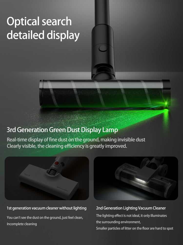 Deerma T30 Cordless Wet & Dry Vacuum Cleaner, Wireless, Portable and Lightweight Suction, For Wet and Dry Messes, Ideal for Home , Car with Long-Lasting Battery | T30W |