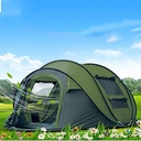 Portable Quick Setup Camping Tent For 2 Person With Dual Doors & Windows (250x215x114 H)