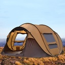 Portable Quick Setup Camping Tent For 2 Person With Dual Doors & Windows (250x215x114 H)