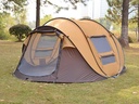 Portable Quick Setup Camping Tent For 2 Person With Dual Doors & Windows (250x215x114 H)