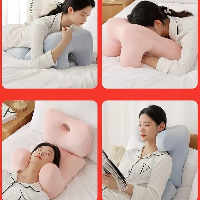 7MD Lumbar & Cervical Traction Support Pillow