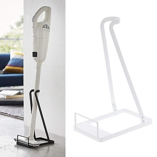 White Vacuum Cleaner Stand For Organizing Home