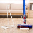 White Vacuum Cleaner Stand For Organizing Home