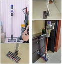White Vacuum Cleaner Stand For Organizing Home
