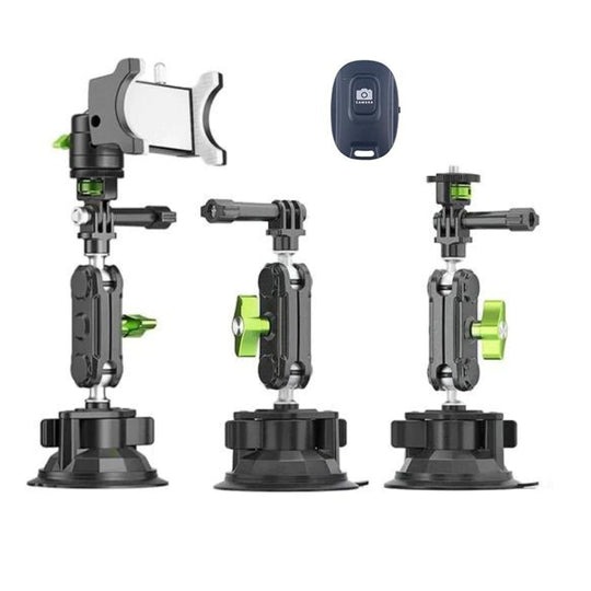 Green Lion Ultimate Holder Pro with Suction Cup Mount 4.5 - 7.2 Inches - Green / Black | GNULSCUPROHDBK |
