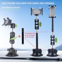 Green Lion Ultimate Holder Pro with Suction Cup Mount 4.5 - 7.2 Inches - Green / Black | GNULSCUPROHDBK |