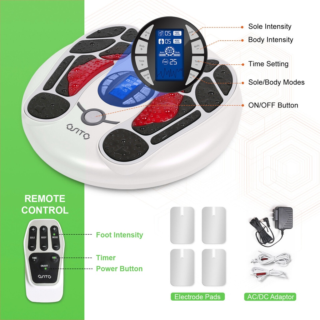 Auxoliev Foot Massager Device With Remote Control