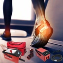 7MD Pulse Ice Cold Compression Massage Device Physical Therapy System For (Knee, Ankle & Full Leg-M) Model: KRP/MYY-M