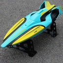 Fire Breathing Dragon 2.4GHZ Remote control Racing Boat Double Motor Drive High-speed Racing RC Boat 30KM/H Sealed Waterproof Intelligent Alarm LED Night Light 14+AGES (4D-S1)