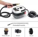 Handheld Steam Cleaner, High Pressure Steam Cleaner, 2500W Handheld High Temp Steam Cleaner, Portable Steam Cleaner for Home Use, White (AH-SL-001)