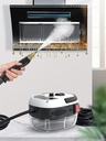 Handheld Steam Cleaner, High Pressure Steam Cleaner, 2500W Handheld High Temp Steam Cleaner, Portable Steam Cleaner for Home Use, White (AH-SL-001)
