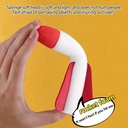 Kid Air Stomp Rocket Foot Pump Launcher Toy Sport  Game