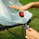 Portable 10L Outdoor Folding Water Bag For Water Storage
