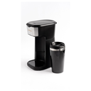 LePresso Coffee Maker with Travelling Mug 450W - Black | LPCMTMBK |