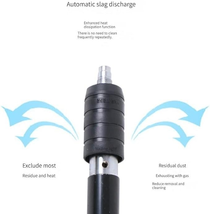 HITACHI Mini Steel Nail Gun Manual Rivet Gun Concrete Wall Ceiling Wall Anchor Wire Slotting Device Home Wall Fastener Rivet Tool