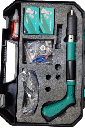 HITACHI Mini Steel Nail Gun Manual Rivet Gun Concrete Wall Ceiling Wall Anchor Wire Slotting Device Home Wall Fastener Rivet Tool