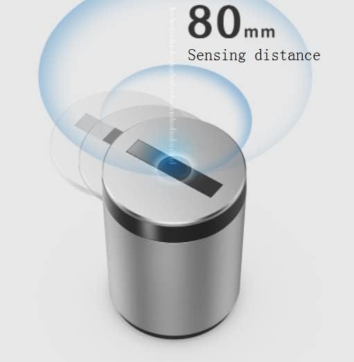 Fully Automatic Infrared induction Rechargeable Detachable Car Ashtray with Sensor For Easy Cleaning, Led Light With Flip Lid For Cigarettes