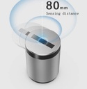 Fully Automatic Infrared induction Rechargeable Detachable Car Ashtray with Sensor For Easy Cleaning, Led Light With Flip Lid For Cigarettes