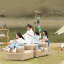 7MD Portable Inflatable Sofa With Built-in Air Pump PD0340 , Winter Collection