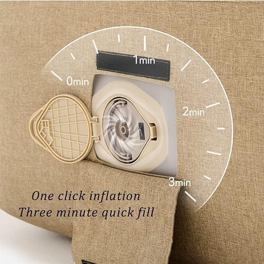 7MD Portable Inflatable Sofa With Built-in Air Pump PD0340 , Winter Collection