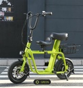 Fiido Electric Scooter Bike With Extra Child Seat