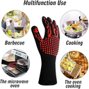 Multi-Functional Heat Resistant Glove For BBQ, Oven, Cooking