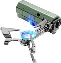 7MD Portable Gas Camping Stove with Storage Bag Adventure suitable for Picnic/Backpacking Hiking/Home Travel, Winter Collection