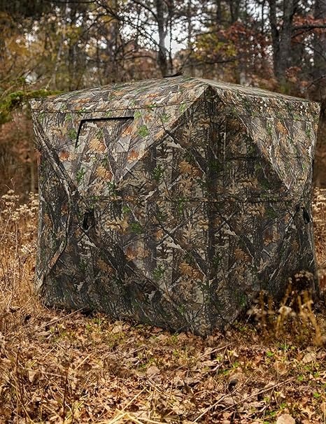 Portable 2-3 Person See-Through Tent For Camping & Hunting