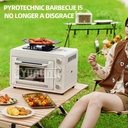 Multi-Functional Portable Camping Gas Oven & Stove, Grill, Baking, Cooking, Frying Model: FD998