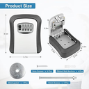 Parcel Delivery Box With Money Locker For Home Use (AS-158)