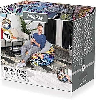 Bestway Inflatable Chair With Air Pump - 75075