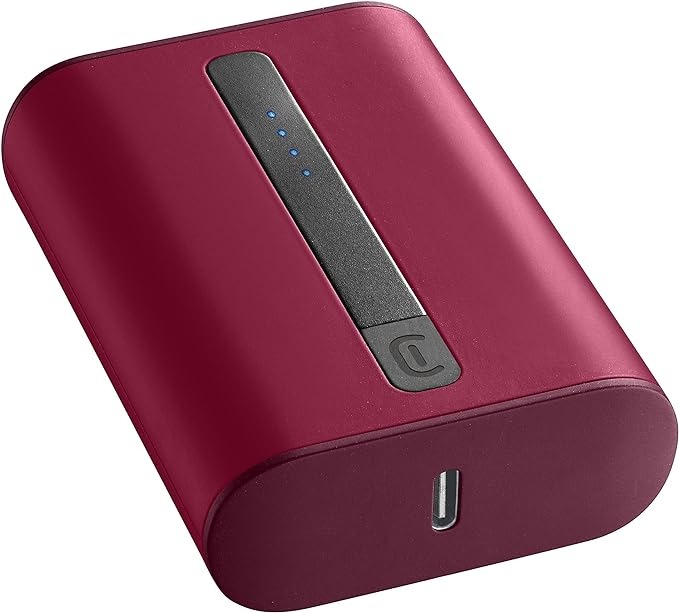 CELLULARLINE Thunder Power Bank 10,000mAh, 20W Fast Charging, 3X Faster | PBNEWTANK10000 |