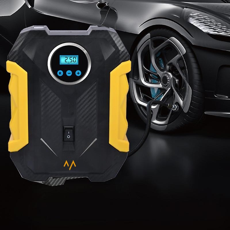 7MD Digital Display Car Tire Inflator, Air Compressor With LED Flashlight 12 Months Warranty