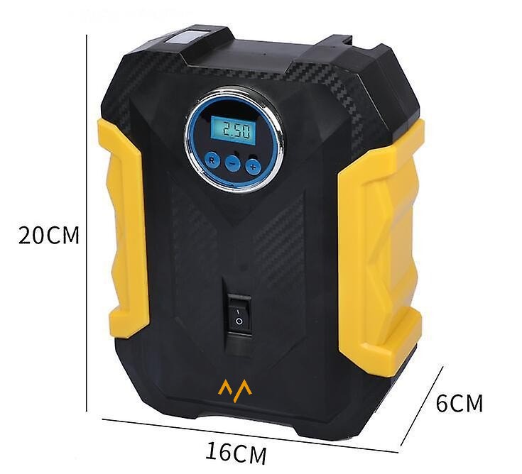 7MD Digital Display Car Tire Inflator, Air Compressor With LED Flashlight 12 Months Warranty