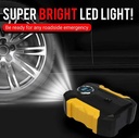 7MD Digital Display Car Tire Inflator, Air Compressor With LED Flashlight 12 Months Warranty