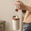 400mL Stainless Steel Heat Insulation Coffee Mug With Smart Temperature Display