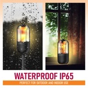 Portable Outdoor 5W LED Flickering Flame Torch Wireless Speaker with Pole and Ground Stake | MX-OS021 |