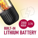 Portable Outdoor 5W LED Flickering Flame Torch Wireless Speaker with Pole and Ground Stake | MX-OS021 |