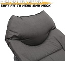 Outdoor Lounger Cot Bed for Sleeping with Carry Bag, Portable Camping Bed for Outdoor Camping Office Use, Supports 300 lbs
