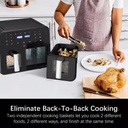7MD Digital Air Fryer, Dual Baskets With 9L Capacity Model: 7MD910D