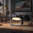 Powerology 300 Ansi Lumens Full HD Portable Projector with Built-in Battery and LCD light | PWHDPBNBK |