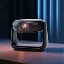 Powerology 300 Ansi Lumens Full HD Portable Projector with Built-in Battery and LCD light | PWHDPBNBK |
