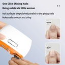 7MD Electric Nail Clipper, 2 in 1 Rechargeable Nail Clipper & Trimmer With Light Model: D606