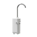 Portable Smart Water Pump Rechargeable 2600mAh, Outdoor Camping Indoor Induction LED Lighting Water Pump | QSQ-2 | White