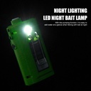 Portable Smart Water Pump Rechargeable 2600mAh, Outdoor Camping Indoor Induction LED Lighting Water Pump | QSQ-2 | White