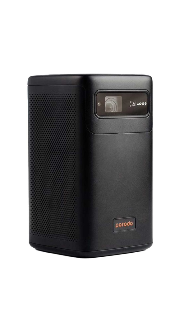 Porodo Android 9.0 960*540P DLP Portable Projector - Black | PD-LSDLPP-BK |