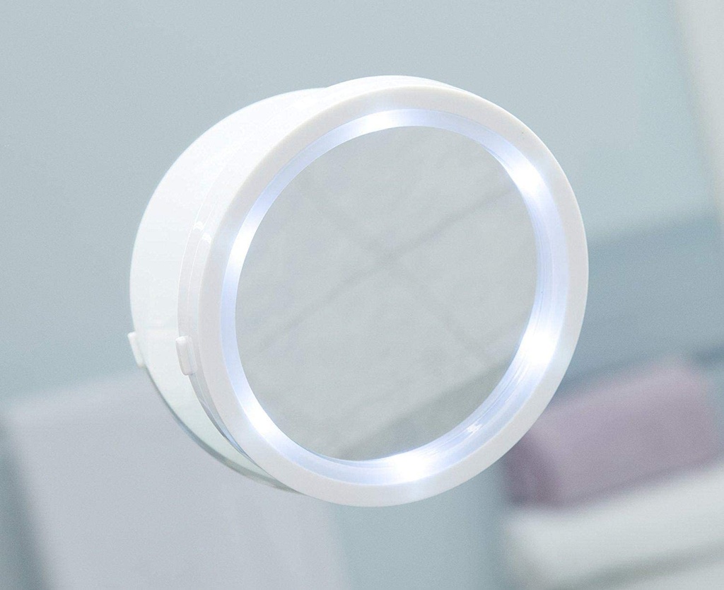 Swivel Brite 8x Magnifying Mirror With Led Light BD-MIR-1