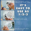 Swivel Brite 8x Magnifying Mirror With Led Light BD-MIR-1