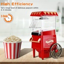 Green Lion Popjoy Popcorn Maker 1200W / 270ML - Red | GNVNTPOPMRRD |